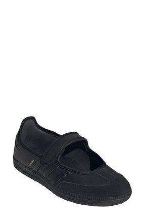 adidas Samba Jane Sneaker in Core Black/black/black at Nordstrom, Size 8.5