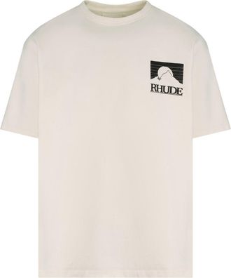 Rhude MOONLIGHT PACK TEE Size: L, colour: WHITE