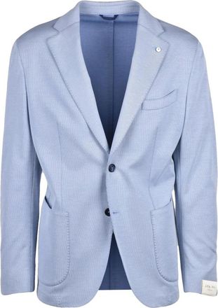 L.B.M. 1911 L.b.m. 1911, Heren, Jassen, Blauw, Maat: 2XL Katoen