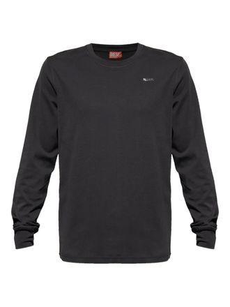 Diesel Miegor long-sleeve logo T-shirt - men - Cotton - XXXL - Black