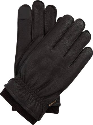 Barbour Highfield Lederen Handschoenen - Heren - Handschoenen - Bruin - L - Leer - Accessoires