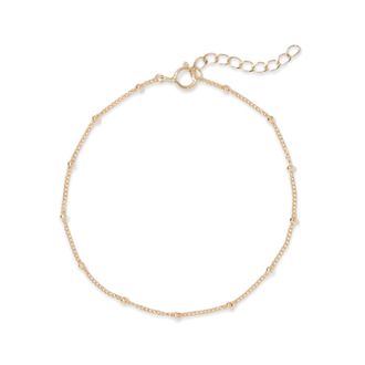 MAX + STONE 14k Yellow Gold Beaded Bracelet
