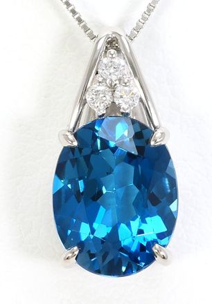 C&A Unbranded blue Platinum Platinum 850 Platinum 900 Necklace (Pre-Owned)