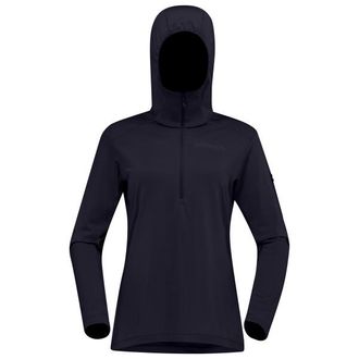 Norr&oslash;na Falketind Warm1 Hood Fleecepullover f&uuml;r Damen | blau