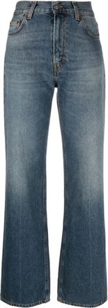 Haikure Navy Blue Korea Denim Jeans
