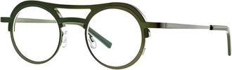 Theo Flat Frame - unisex - Accessoires - Groen - Maat: 45 MM