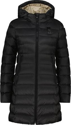 Blauer Down Padded Coat Agnes - Dames - Winterjassen - Zwart - 2XL - Leer - Jassen