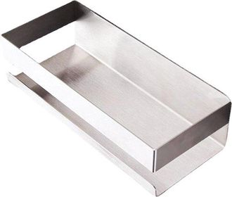 No Brand Estante Para Ducha, Estante De Ba&ntilde;o, Estante, Estante De Ba&ntilde;o, Organizador De Ba&ntilde;o, Estante De Pared, Cesta De Ducha Sin Taladrar, Organizador, Acero 