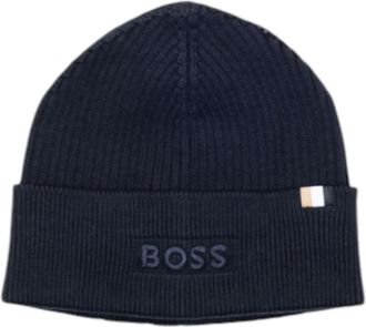 HUGO BOSS Accessoires, Heren, Blauw, ONE Size, Katoen, Magico R Hat
