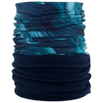 P.A.C. Recycling Fleece Schlauchschal f&uuml;r Herren | blau