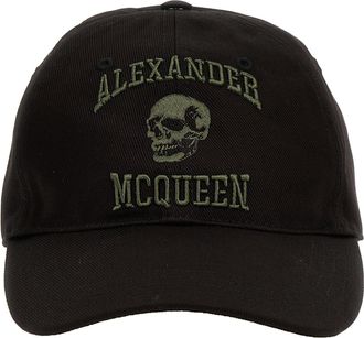 Alexander McQueen Varsity Skull Cap