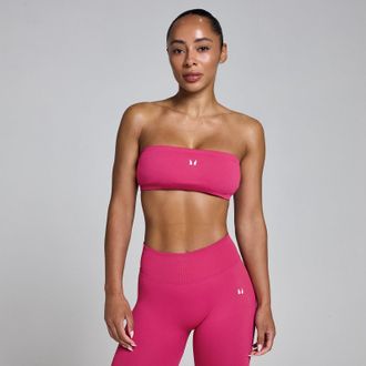 MyProtein Sujetador deportivo bandeau Lift para mujer de MP - Baya intensa - XS