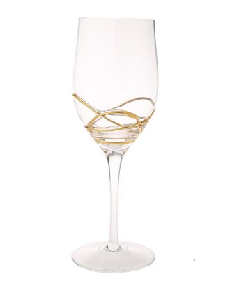 Alice Pazkus Set Of 6 Wine Glasses