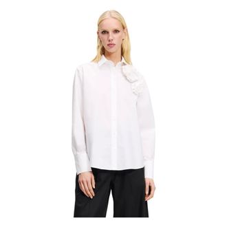 Karl Lagerfeld Mujer, Blusas y Camisas, Blanco, Talla: M