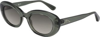 Longchamp LO756S 300 Womens Sunglasses Green Size 50