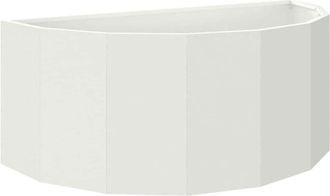 vidaXL Jardinera 90 x 45 x 35 cm Acero vidaXL