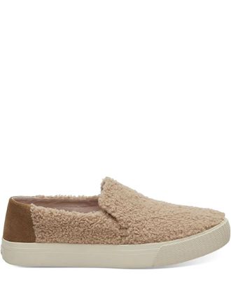 Toms Sunset lammy slip-on sneakers - Beige