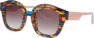 Face &agrave; Face Flow 2 3004 Womens Sunglasses Blue Size 50