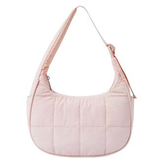 Generic Crescent Shoulder - Nylon Lightweight Bohemian Carryall, Spacious Daily Underarm Tote, Fitness Exercise Outside Activities Casual Fashion Street Acces