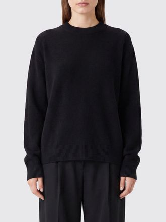 Anine Bing Maglia girocollo in puro cashmere con spalle cadute