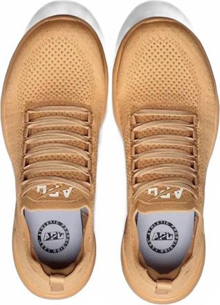 Athletic Propulsion Labs Mens Techloom Breeze Shoe In Tan/pristine