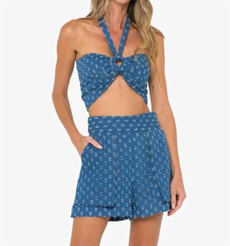 Just Bee Queen Sonnet Short In Denim