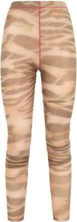 Diesel Leggings Camouflage - - Trousers - Donna - Beige - S