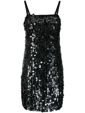 P.A.R.O.S.H. P. A.R. O.S. H. Sequined Sleeveless Minidress