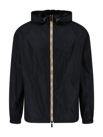 Burberry Black Check Jacket