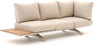 Suns Stockholm lounge tuinbank 3-zits hoekelement 255cm