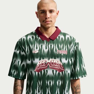 Nike Mens Nike Sportswear Goalie Top in Green | IR6955-323