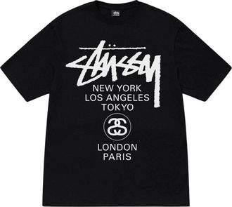 St&uuml;ssy T-Shirts - Heren - T-shirts - Zwart - S - Tops