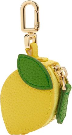 Leith Lemon Case Bag Charm in Yellow Multi- Gold at Nordstrom Rack