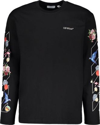 Off-white Off White Logo Longsleeve T Shirt