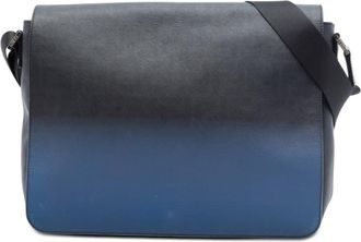 Fendi Pre-owned Fendi Zucca Spalmati Ombre Flap Crossbody Unisex 18TKOGQ8Y5NC4UY7