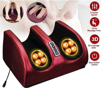 Trade Shop Trade Shop - Masajeador El&eacute;ctrico Shiatsu Pies Plegados Con Calefacci&oacute;n 16109