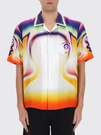 Casablanca Camicia casual in seta stampata