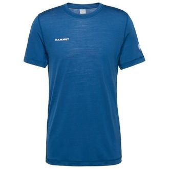 Mammut Tree Wool Firstlayer T-Shirt Funktionsshirt f&uuml;r Herren | blau