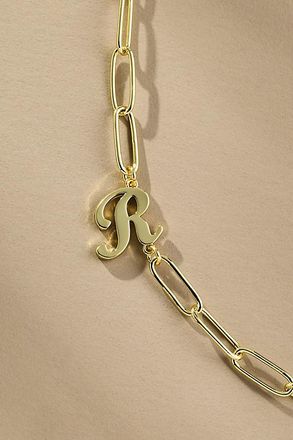 Uncommon James Cursive Initial Monogram Necklace