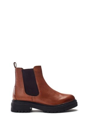 Moda in Pelle Moda in Pelle Womens Olaio Tan Boots Leather - Size EU 37