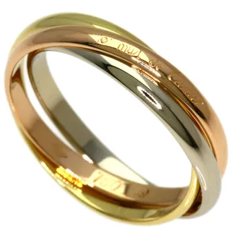 Cartier Yellow Gold (18K) Pink Gold (18K) White Gold (18K) Band Ring (Pre-Owned)