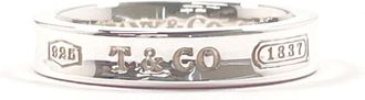 Tiffany & Co. Silver Silver 925 Band Ring (Pre-Owned)
