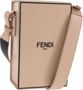 Fendi Pre-owned Cross Body Bags, female, Beige, Size: ONE SIZE Pre-owned Vintage Cross Body Bag