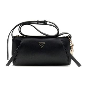 Guess Tassen, Dames, Zwart, ONE Size, Polyester, Devon Mini Crossbody