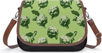 Generic Artichoke Womens Crossbody Bag Fashion Shoulder Handbags Message Tote Bag with Adjustable Strap