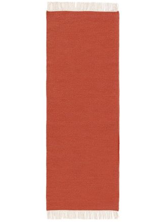 benuta Alfombra de lana naranja 80x250