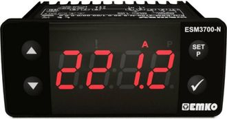 Emko Esm-3700 Display Digital Empotrable Negro Ip65