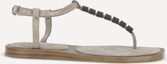 Brunello Cucinelli Sandali con decorazione Woman 41