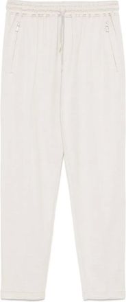 Eleventy Pantaloni sportivi con coulisse e tasche con zip - Toni neutri