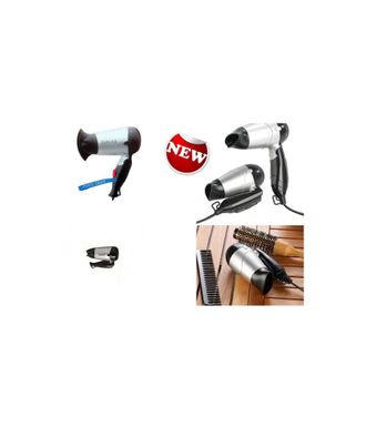 Trade Shop Secador De Pelo De Viaje Deportivo Plegable Mini De 1200 Vatios